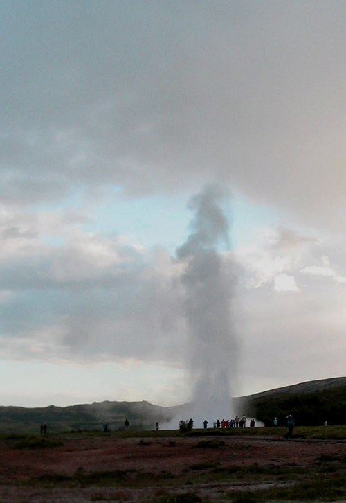 El Strokkur en Geyser