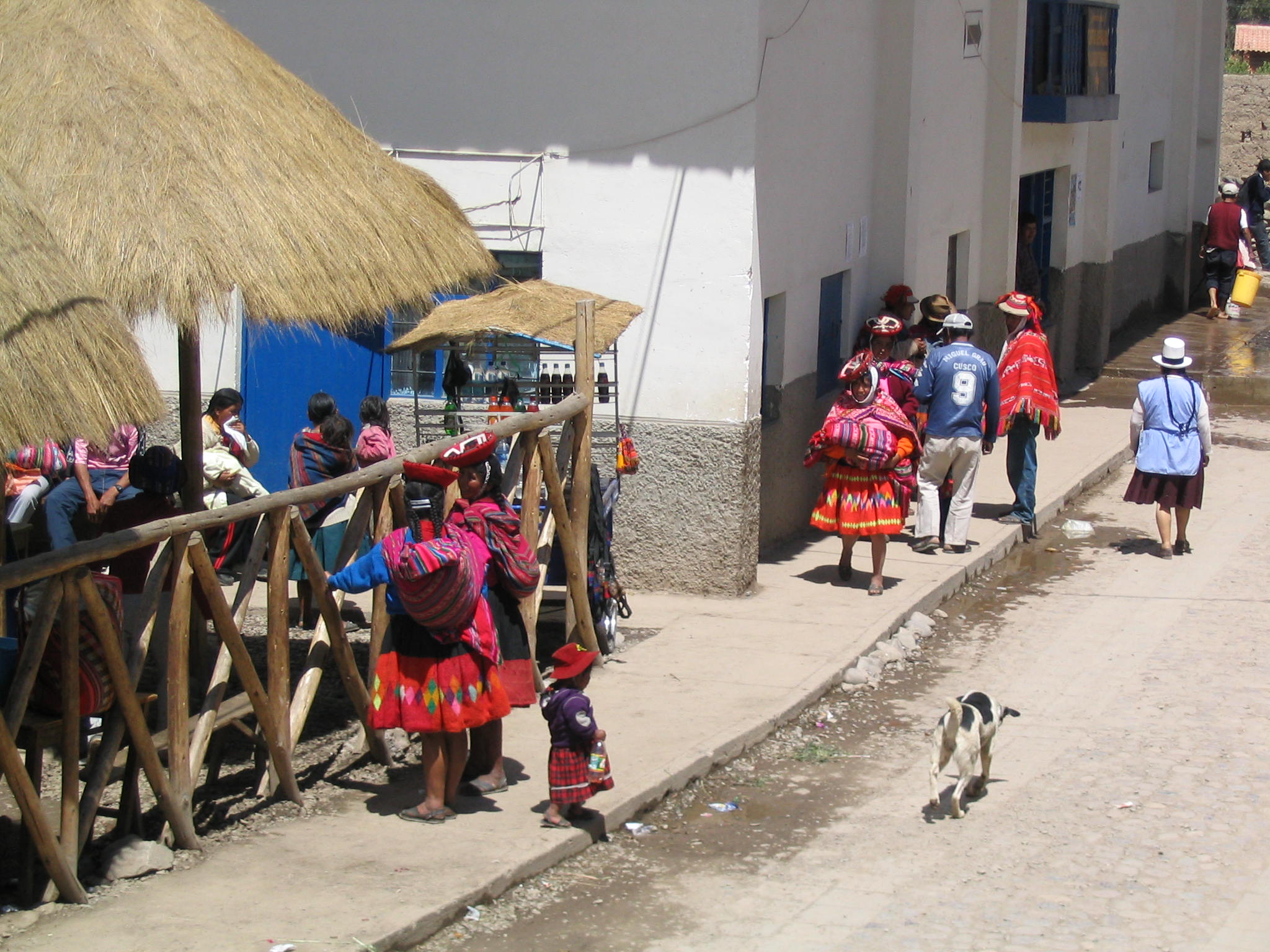 El pueblo de Ollantaytambo