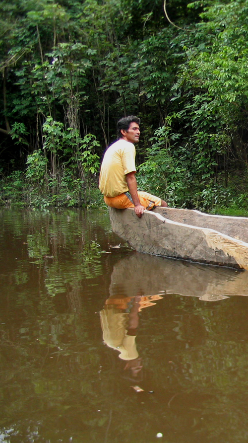 Nuestro guía en el Amazonas